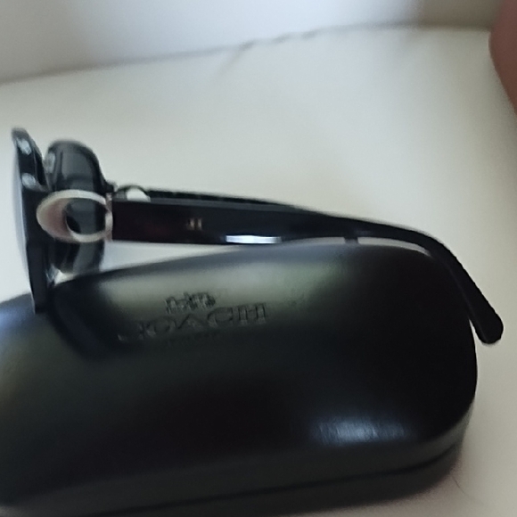 Coach Women's Black Sunglasses - Picture 5 of 7